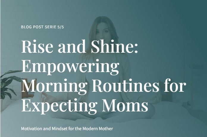 Blog 5 /5 : Motivation and Mindset for the Modern Mother